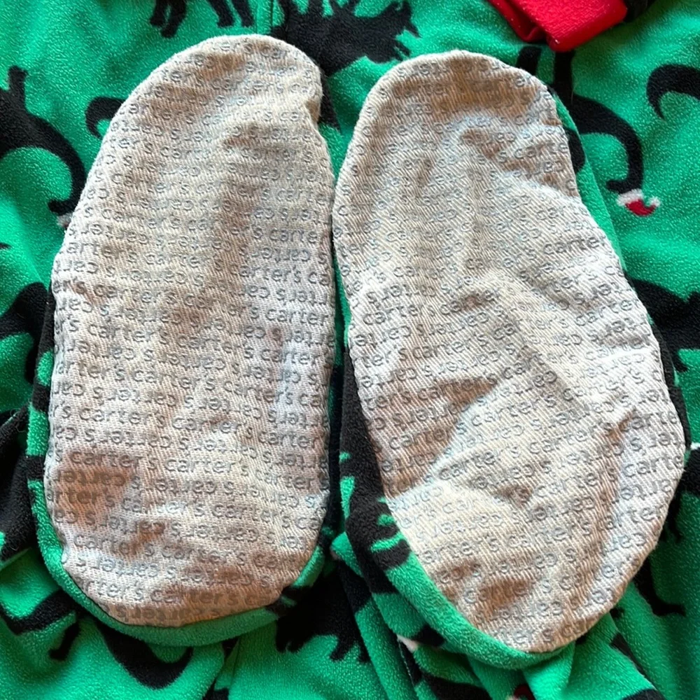 Carter’s | Kid’s Fleece Christmas Blanket Sleepers sz 14